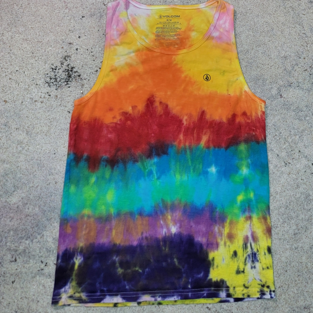 Volcom Tie-Dye Tank Top - Medium